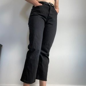 Levi’s Wedgie Straight jeans in Black